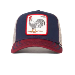 Goorin Bros - Animal Trucker Cap - Cock - Navy/Burgundy Goorin Bros Accessories