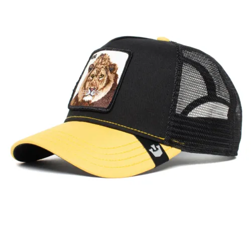 Goorin Bros - Animal Trucker Cap - Lion King - Black & Gold Goorin Bros Accessories