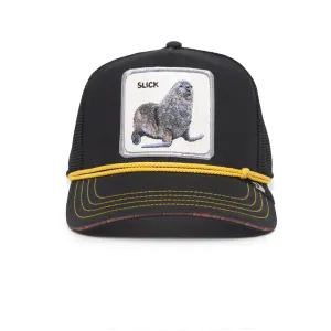 Goorin Bros - Animal Trucker Cap - Seal of Approval - Black Goorin Bros Accessories