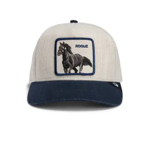 Goorin Bros - Animal Trucker Cap - Thread Rebel - Rogue - Cloth - Navy/Natural Goorin Bros Accessories