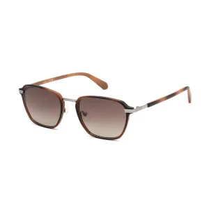 Guess Men's Sunglasses - Blonde Havana Frame Gradient Brown Lens | GU00030 53F Guess Sunglasses