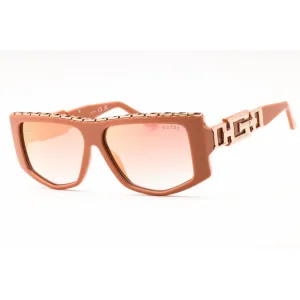Guess Women's Sunglasses - Shiny Pink Injected Propionate Browline Frame | GU7914 72U Guess Sunglasses