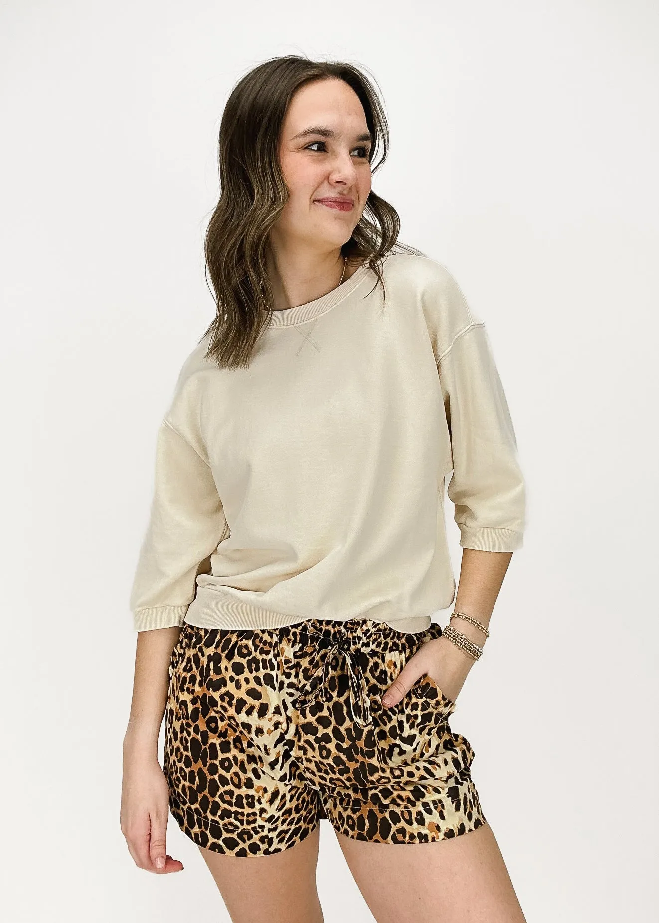 Gwen Short Sleeve Sweatshirt