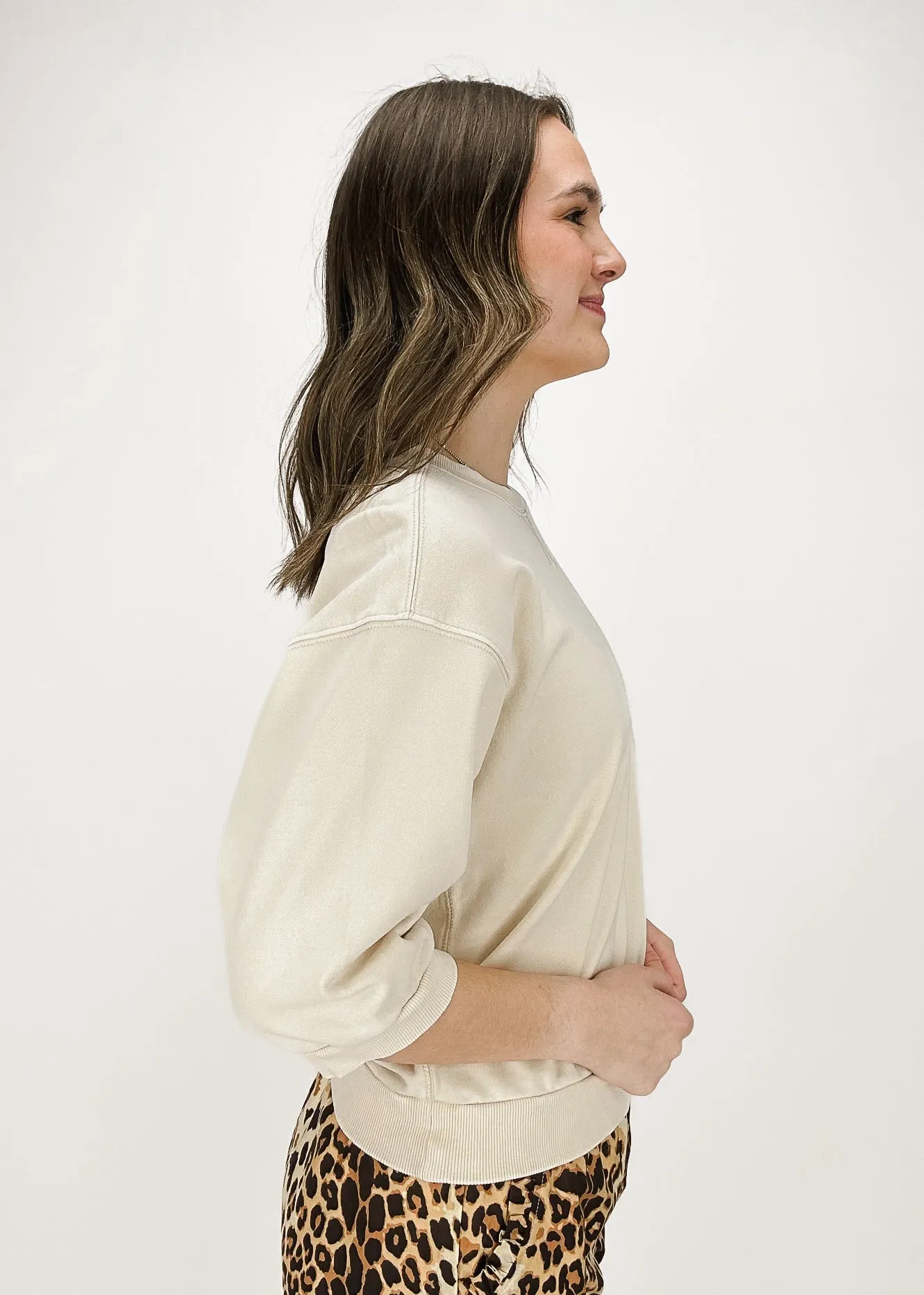 Gwen Short Sleeve Sweatshirt