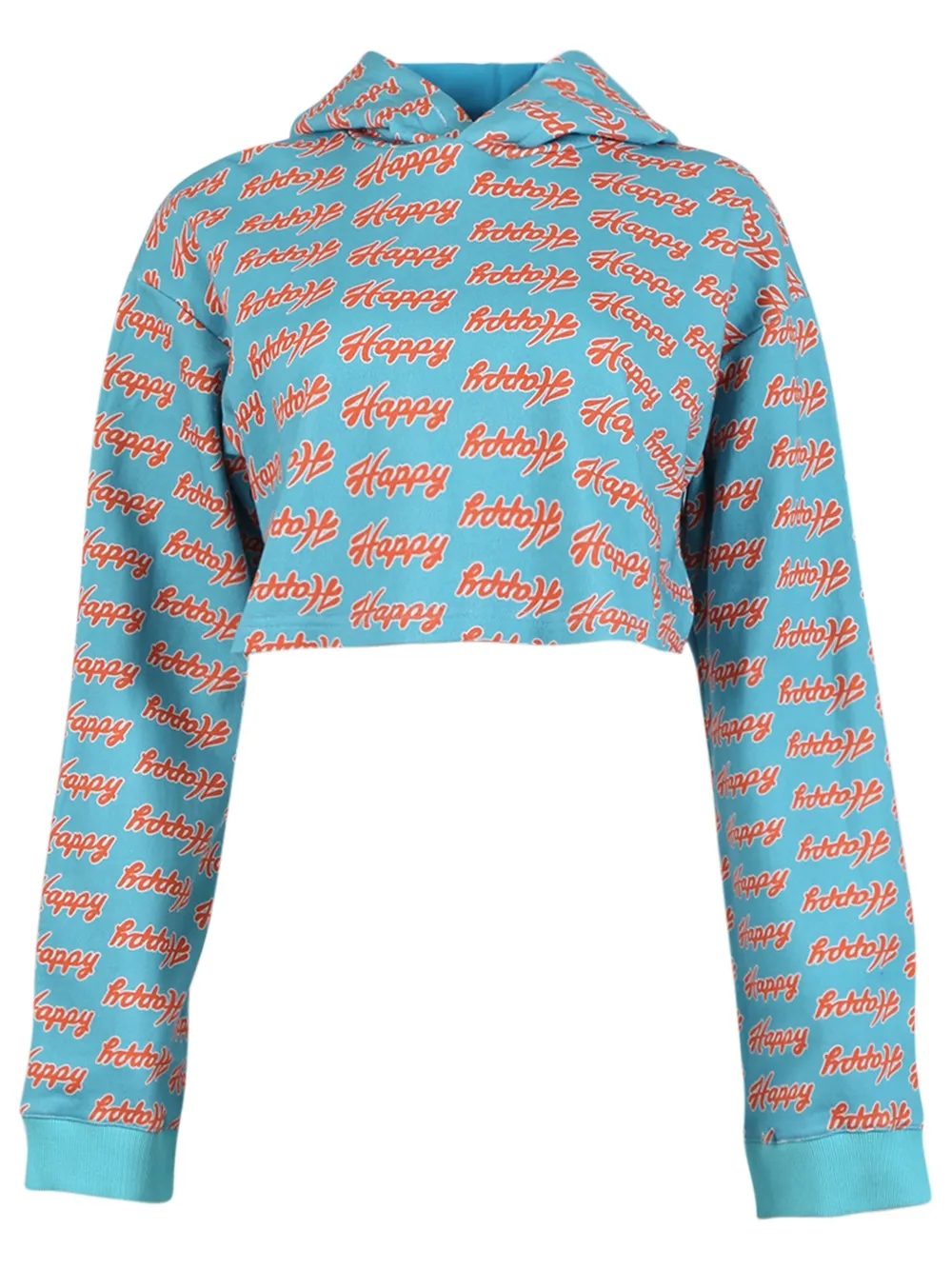 Happy Print Hoodie