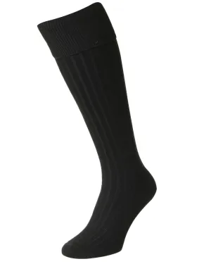 HJ Hall Bermuda Cotton Golf With Turn Over Top Socks HJ Accessories