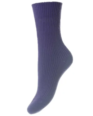 HJ Hall Cashmere Blend Turn Over Top Socks HJ Accessories
