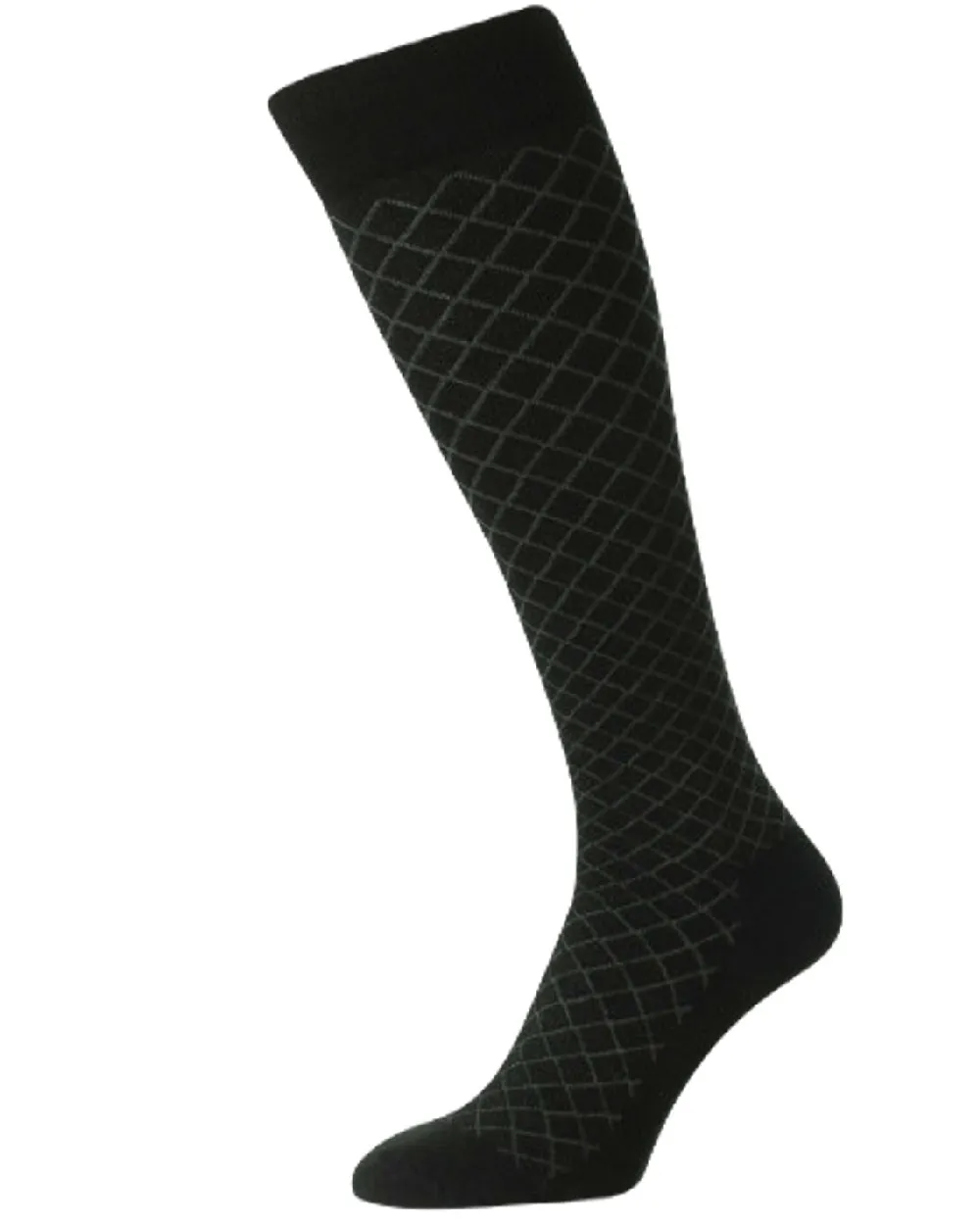 HJ Hall Flysafe Diamond Flight Socks HJ Accessories