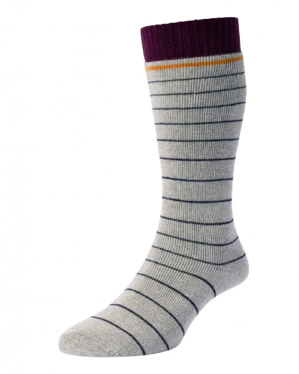 HJ Hall Womens Stripe Welly Socks HJ Accessories