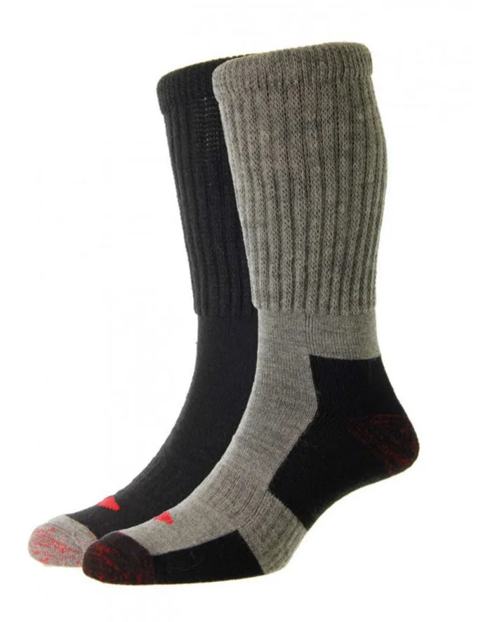 HJ Hall Wool Thermal Workwear Sock 2 Pack HJ Accessories