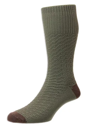 HJ Indestructible Textured Marl Half Hose Socks HJ Accessories