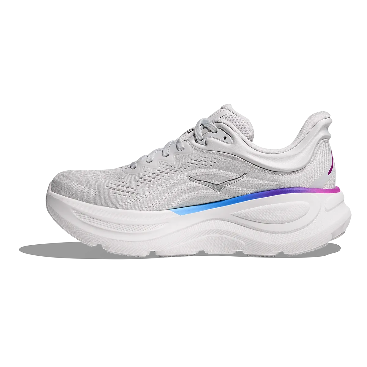 Hoka Bondi 9 Cosmic Grey - White