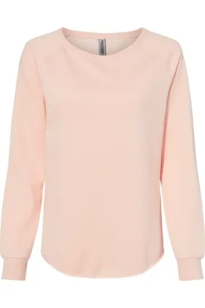 Independent Trading Co. Women´s California Wave Wash Crewneck Sweatshirt