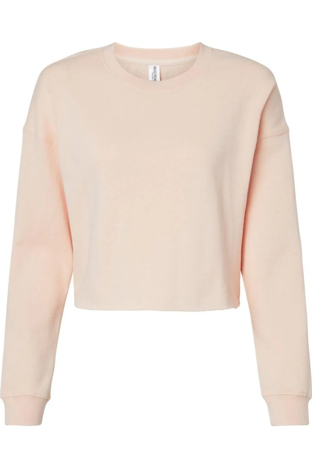 Independent Trading Co. Women´s Lightweight Cropped Crew Pullover