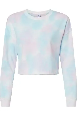 Independent Trading Co. Women´s Lightweight Cropped Crew Pullover