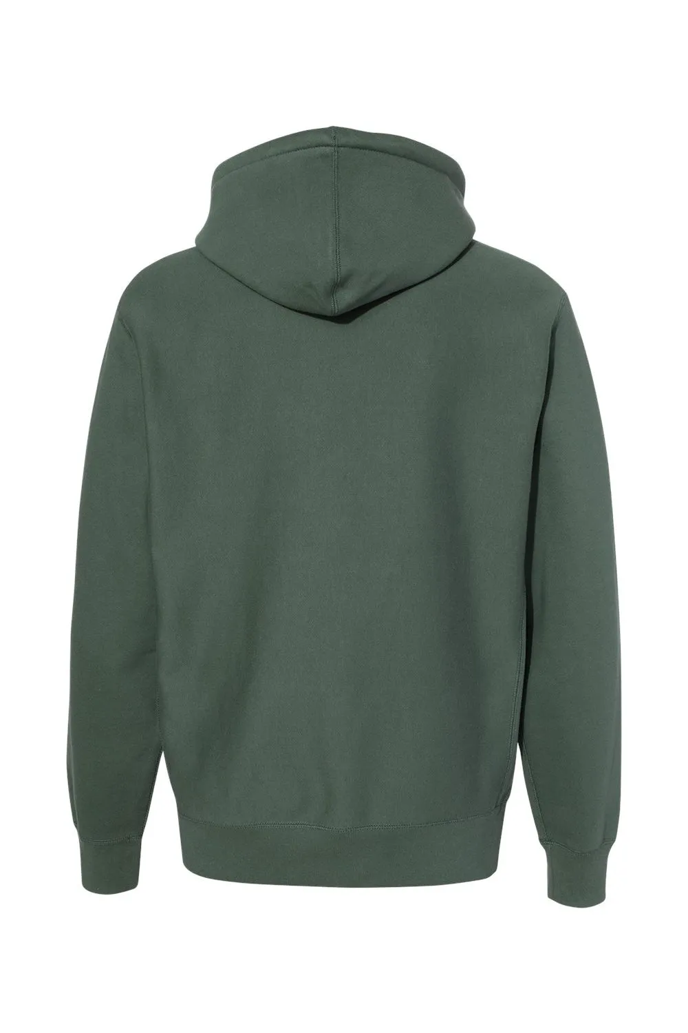 Independent Trading Company Mens Legend Hooded Sweatshirt Hoodie w/ Pouch Pocket - Alpine Green