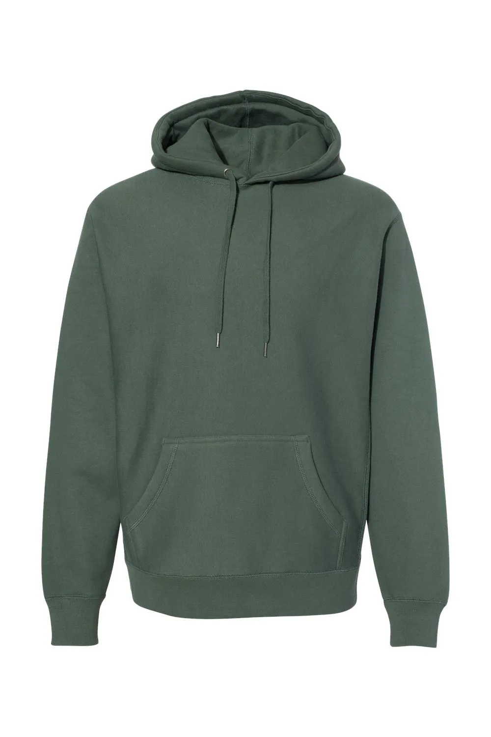 Independent Trading Company Mens Legend Hooded Sweatshirt Hoodie w/ Pouch Pocket - Alpine Green