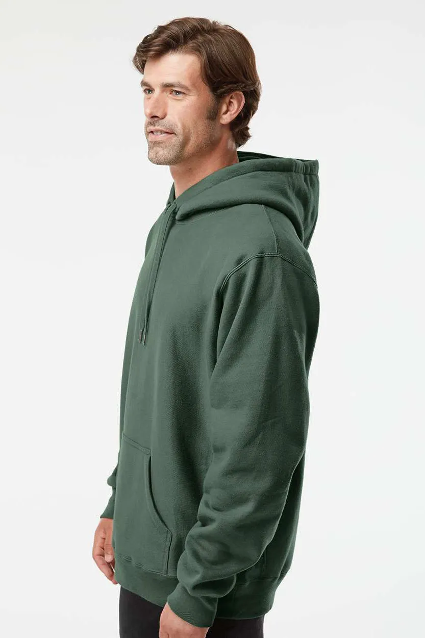 Independent Trading Company Mens Legend Hooded Sweatshirt Hoodie w/ Pouch Pocket - Alpine Green