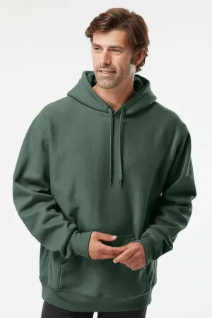 Independent Trading Company Mens Legend Hooded Sweatshirt Hoodie w/ Pouch Pocket - Alpine Green