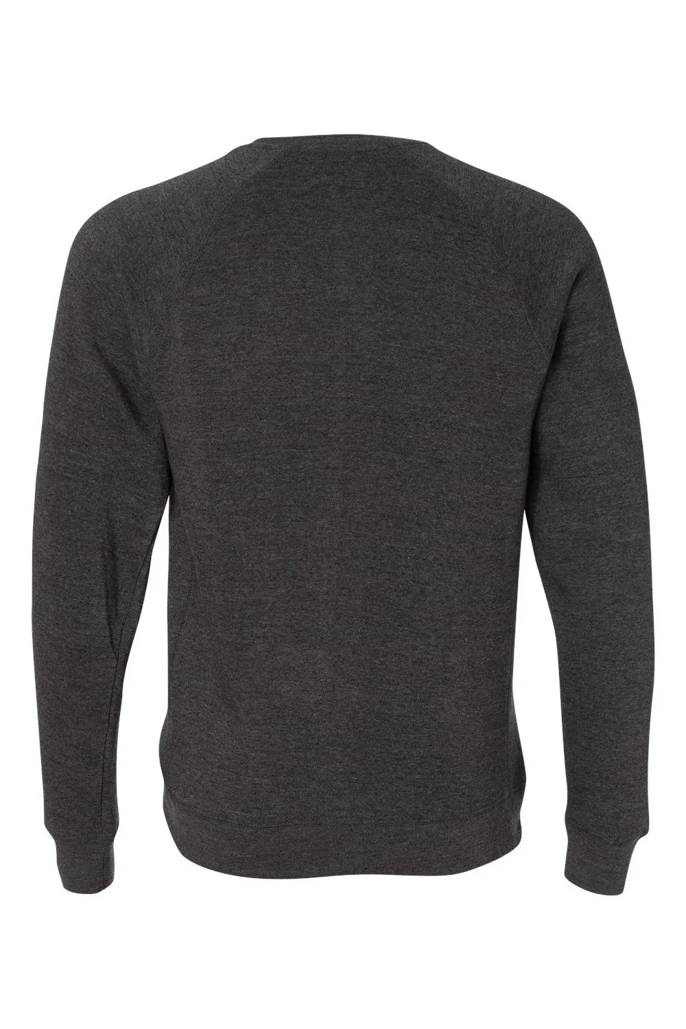 Independent Trading Company Mens Special Blend Crewneck Raglan Sweatshirt - Carbon Grey