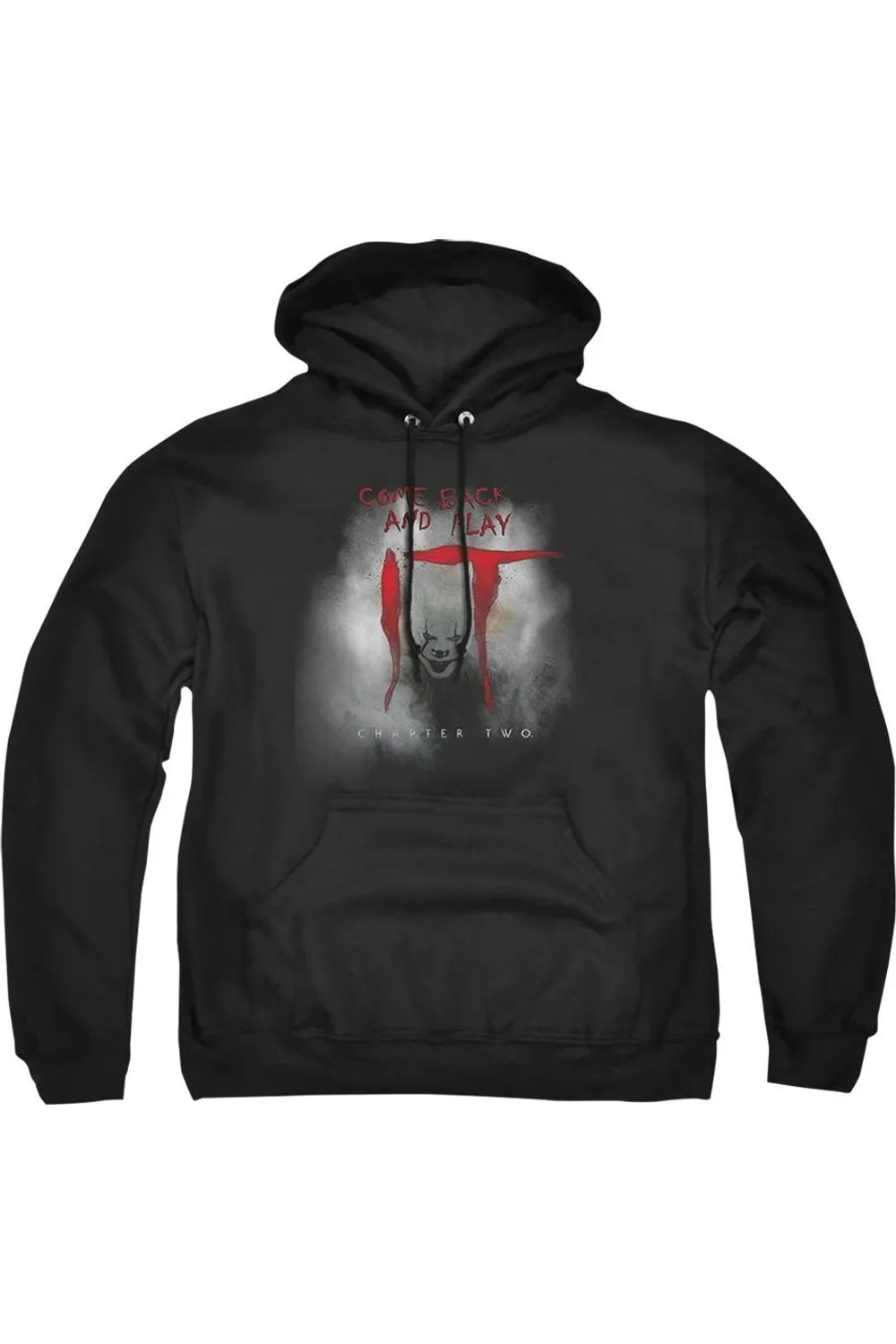 It 2019 Come Back And Play Adult Pull Over Hoodie / Hooded Sweatshirt