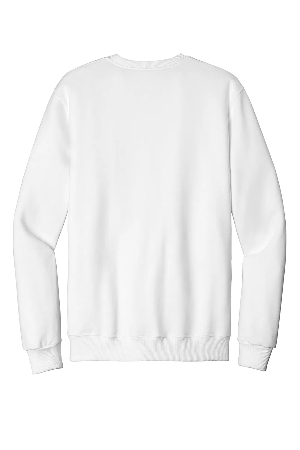 Jerzees Mens Eco Premium Moisture Wicking Crewneck Sweatshirt - White