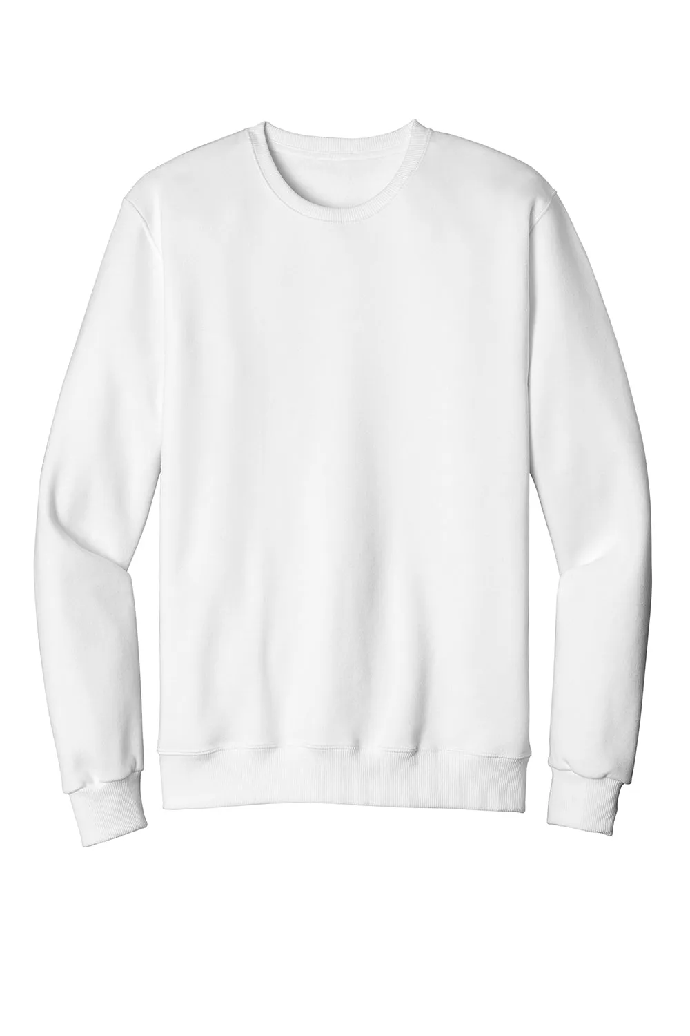 Jerzees Mens Eco Premium Moisture Wicking Crewneck Sweatshirt - White