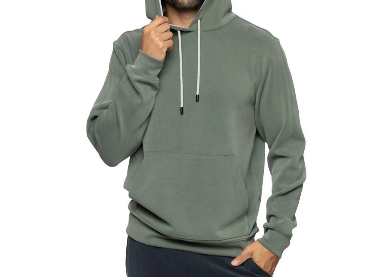 Later On Hoodie In Fatigue