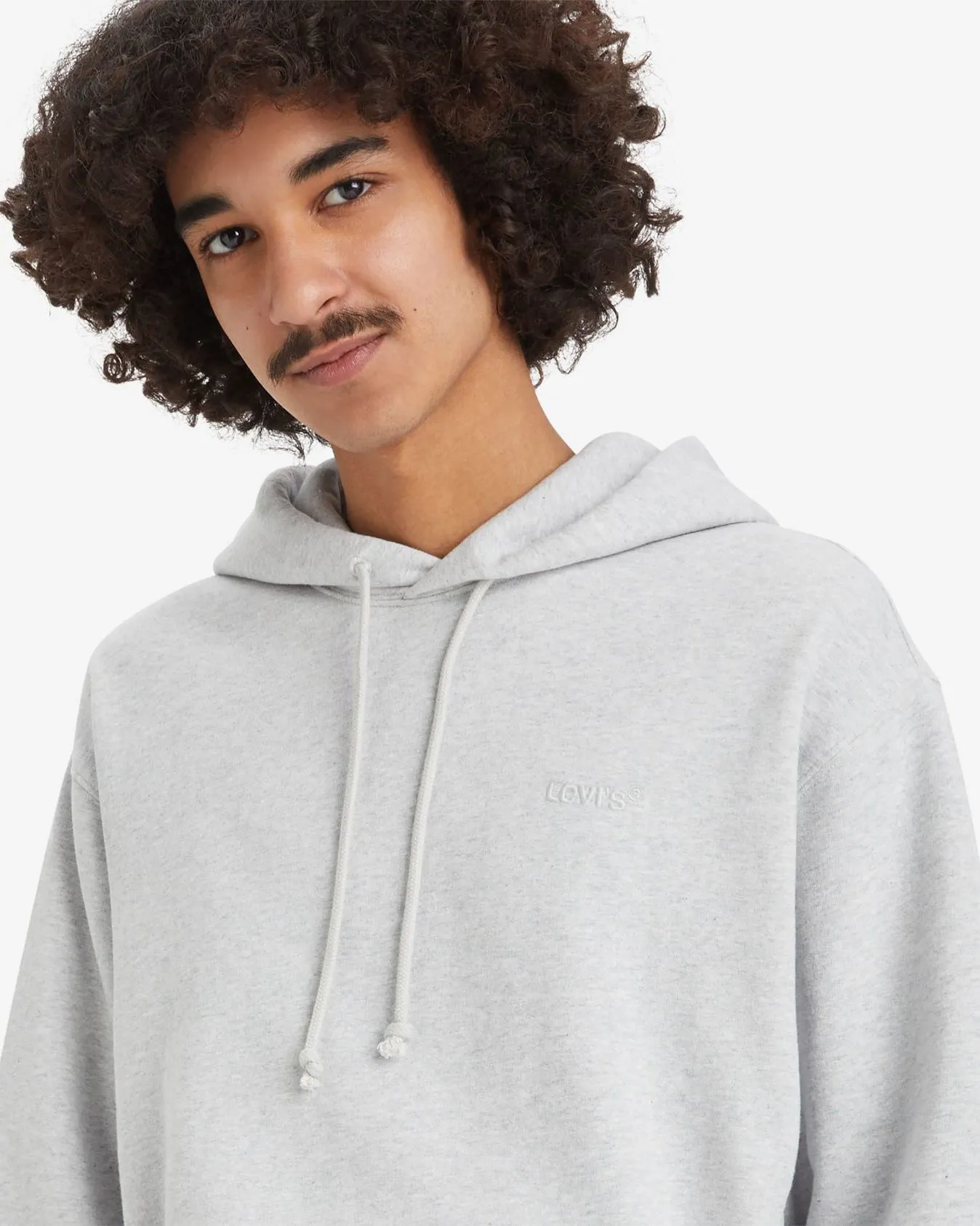 Levi's® Gold Tab Authentic Hoodie - Light Grey Heather