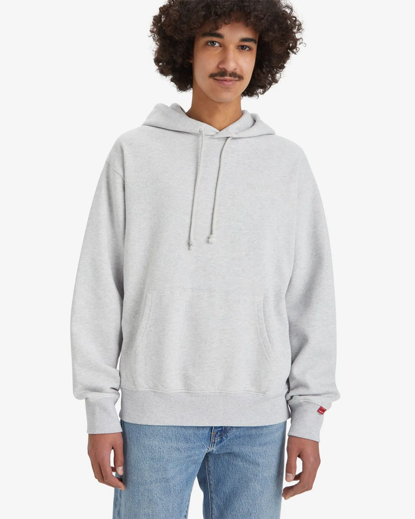 Levi's® Gold Tab Authentic Hoodie - Light Grey Heather