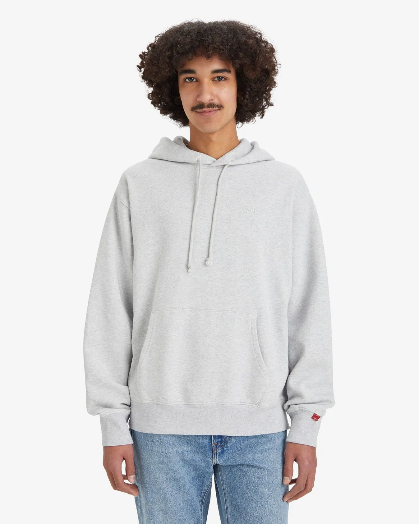 Levi's® Gold Tab Authentic Hoodie - Light Grey Heather
