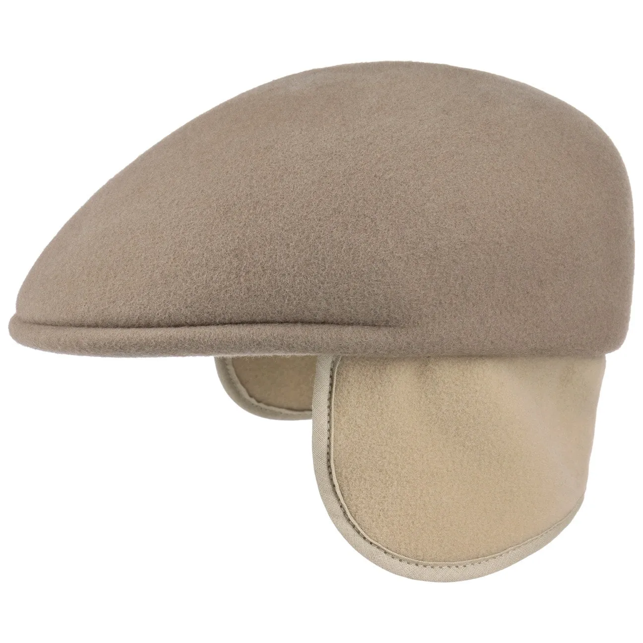 Lierys Accessories Outdoor Flat Cap with Ear Flaps by Lierys