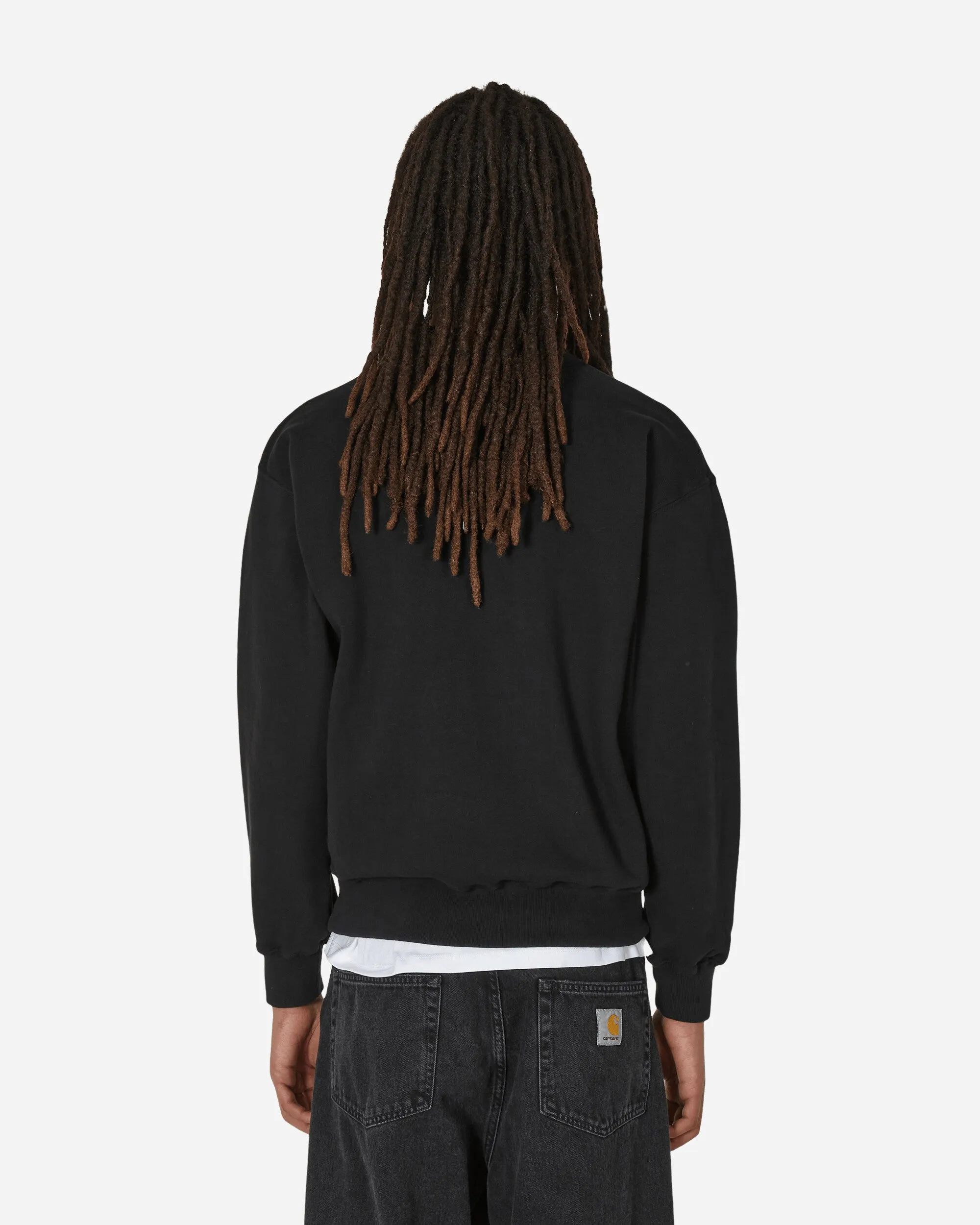 Logo Crewneck Sweatshirt Black