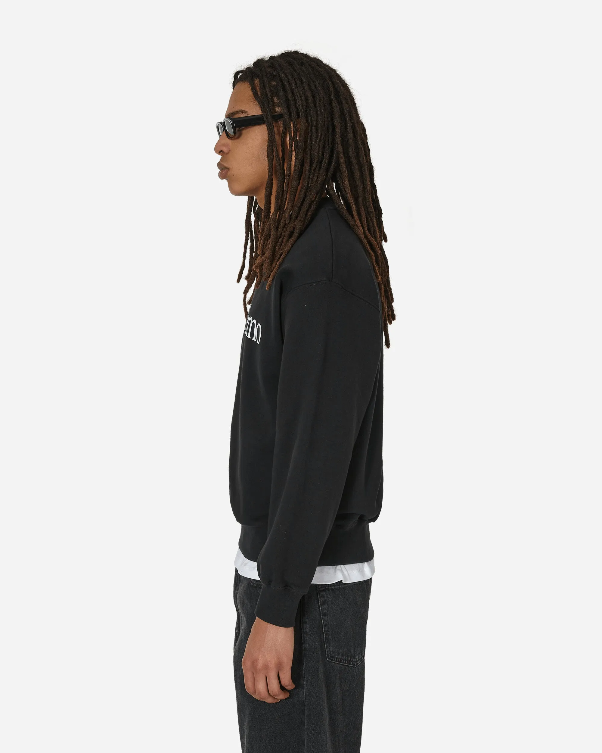 Logo Crewneck Sweatshirt Black