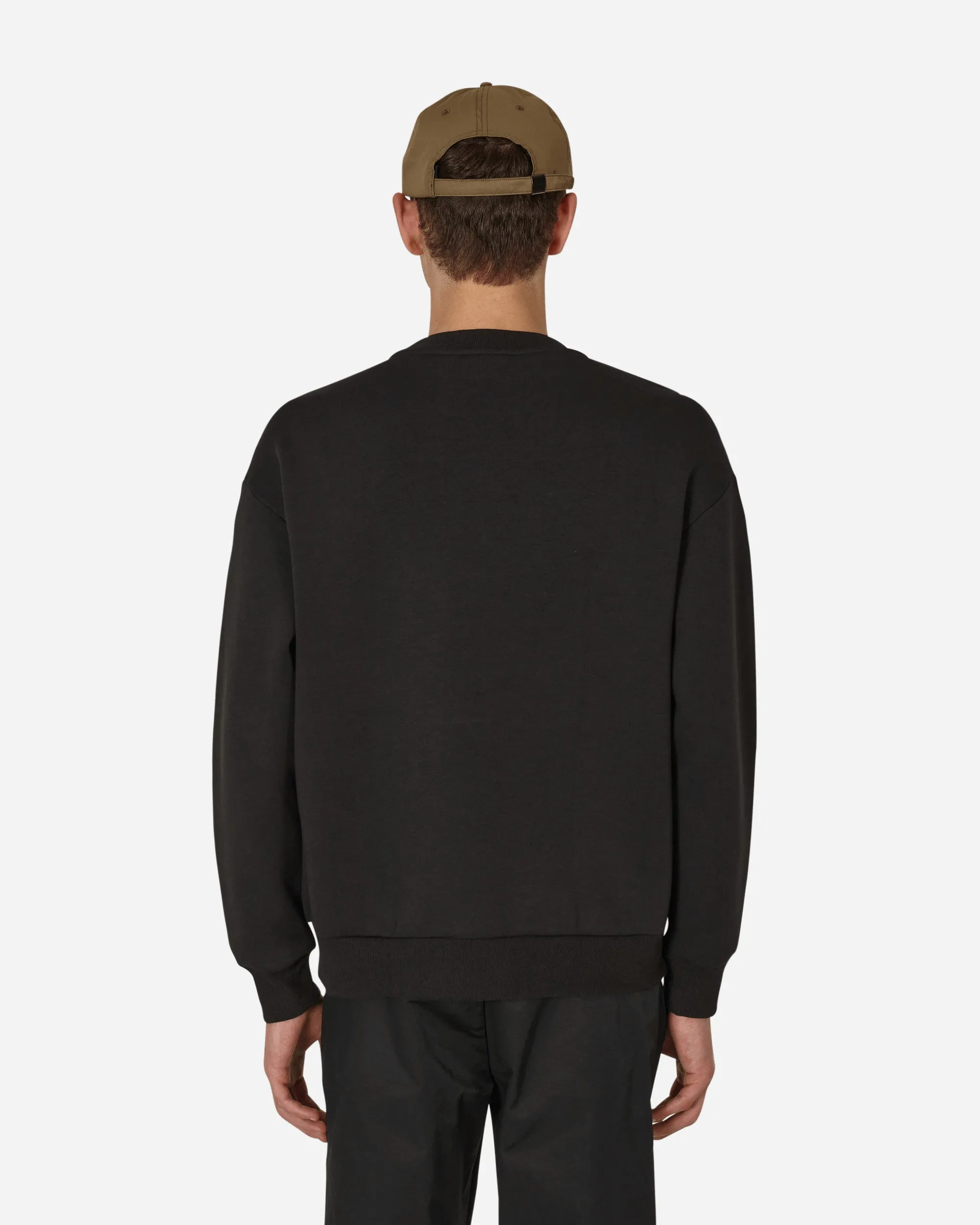 Logo Crewneck Sweatshirt Black