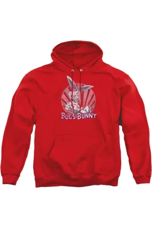 Looney Tunes Wishful Thinking Adult Pull Over Hoodie / Hooded Sweatshirt