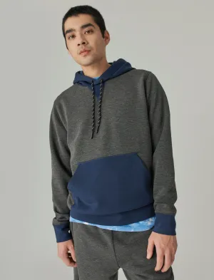 Lucky Brand Breathe Easy Tech Hoodie Grey Multi Lucky Brand