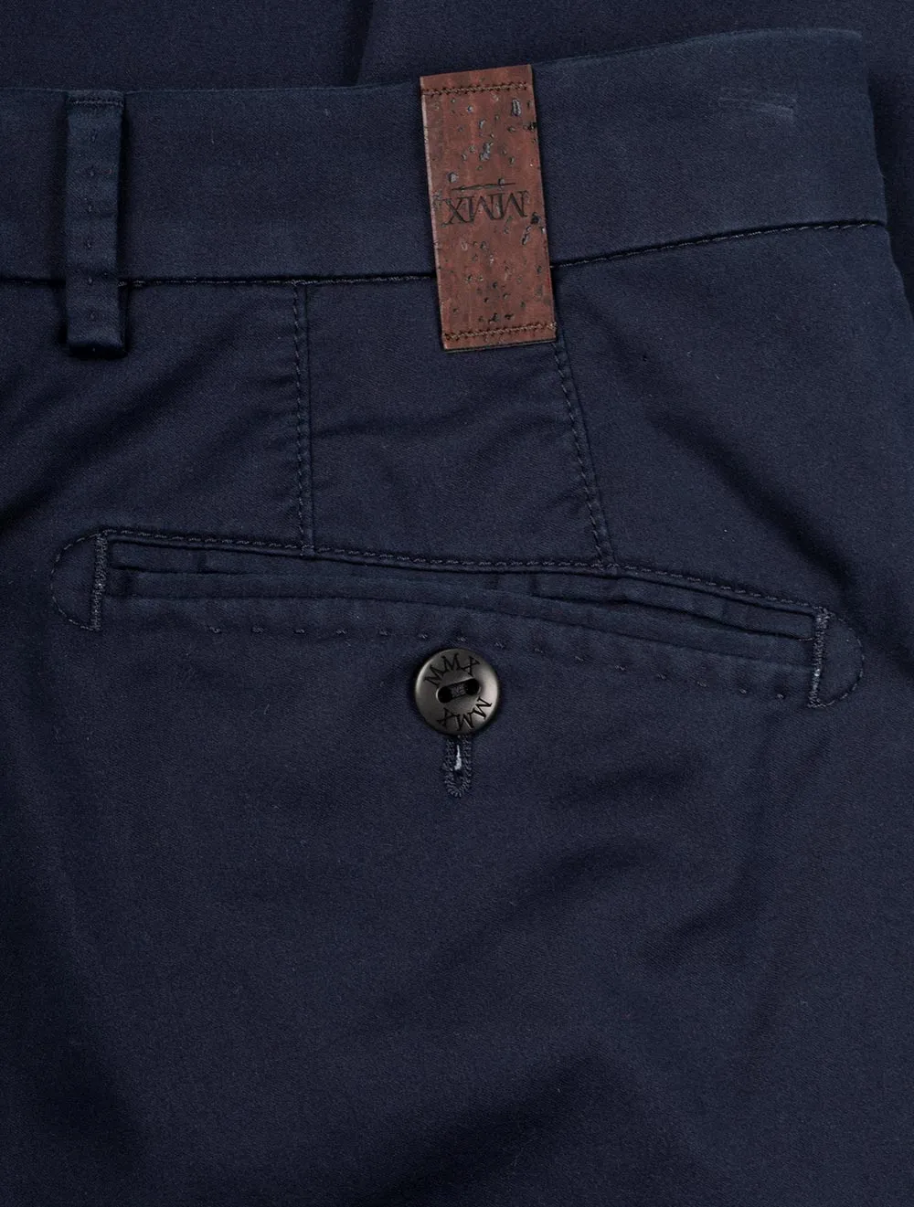 Lupus Sea Island Cotton Chino Navy