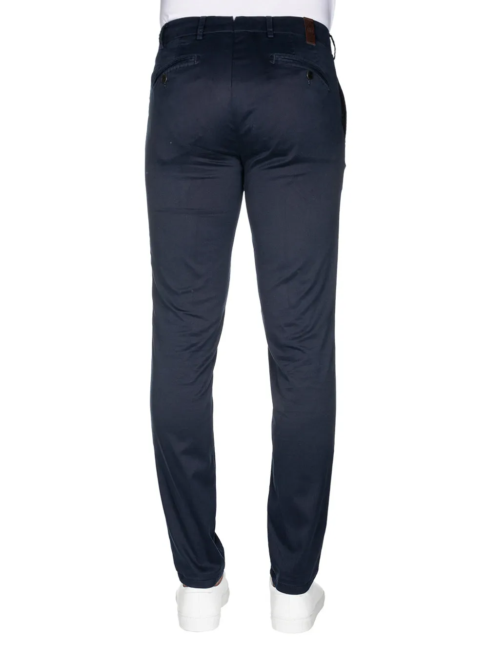 Lupus Sea Island Cotton Chino Navy