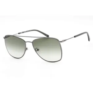 MCM Women's Sunglasses - Green Lens Ruthenium Metal Aviator Frame | MCM145S 072 Mcm Sunglasses