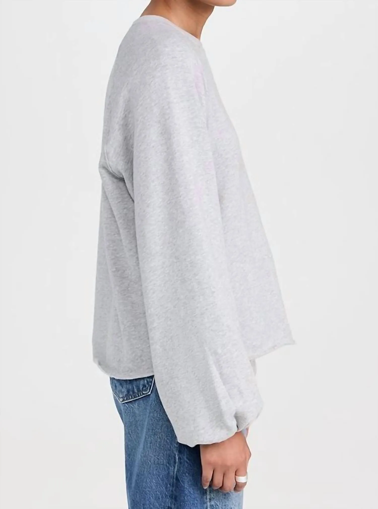 Meadow Sweatshirt In Heather Grey