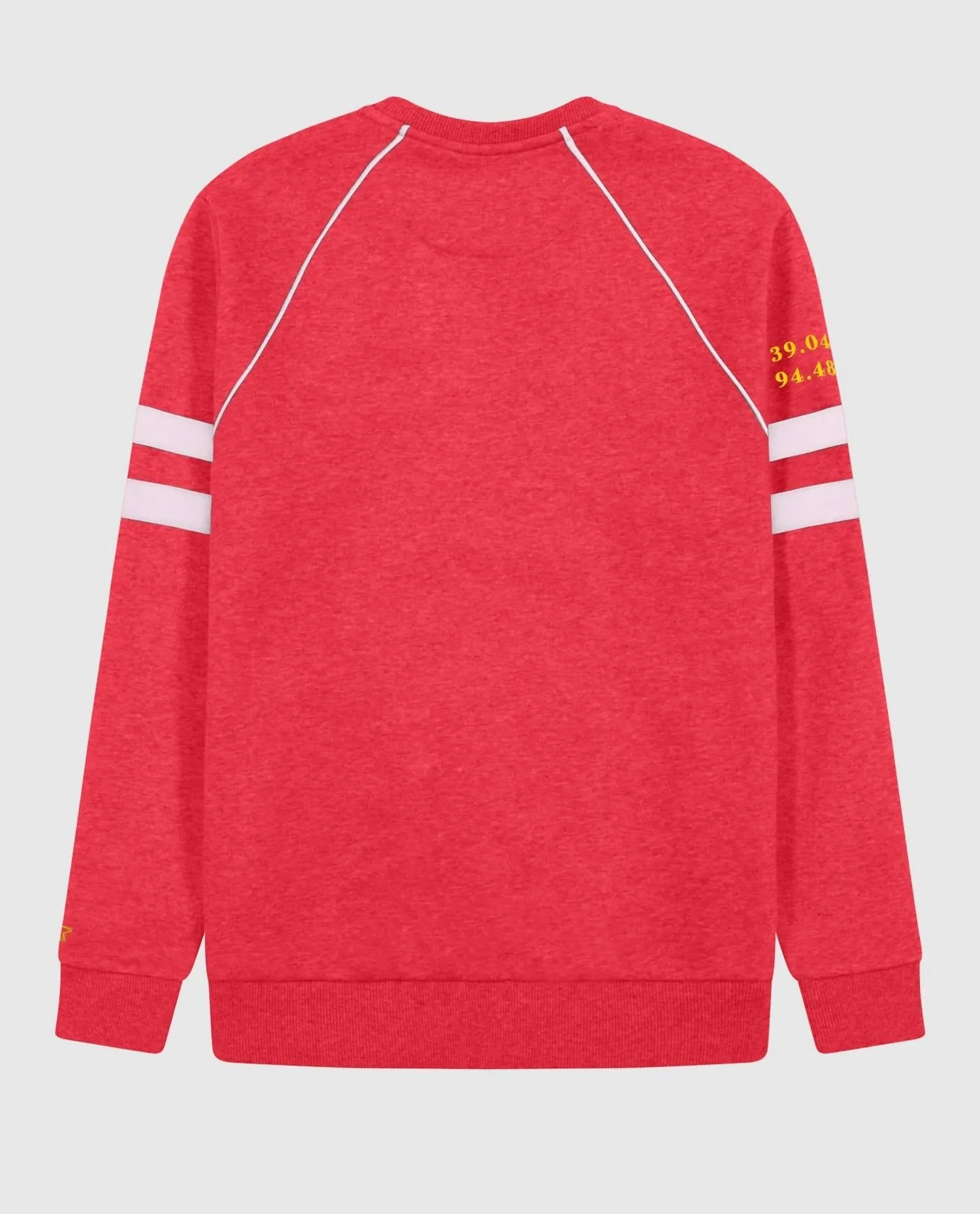 Men's Kansas City Chiefs Crew Neck Sweatshirt In Red