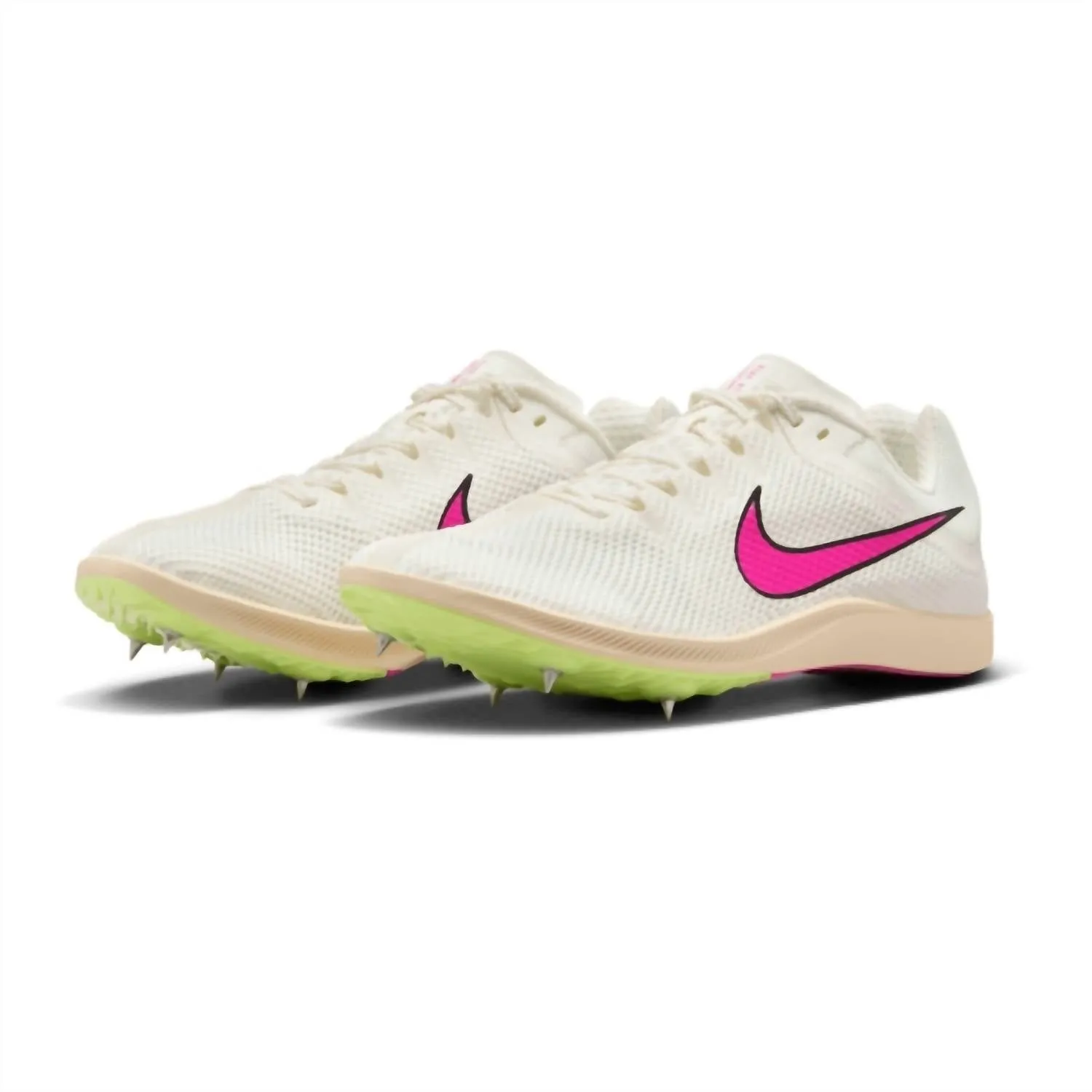 Men's Rival Distance Sneaker In Sail/fierce Pink