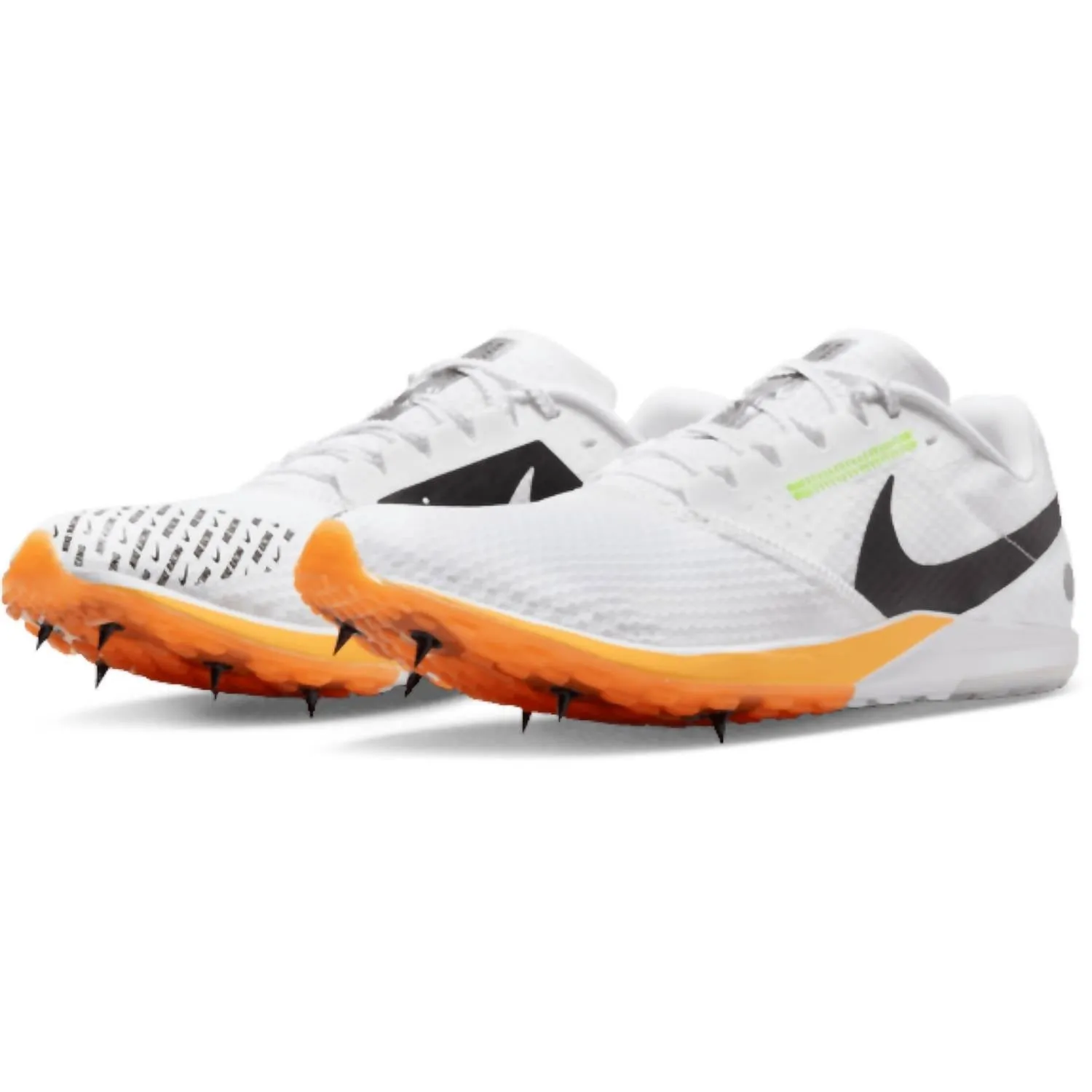 Men's Rival Xc 6 Sneaker In White/black-Total Orange