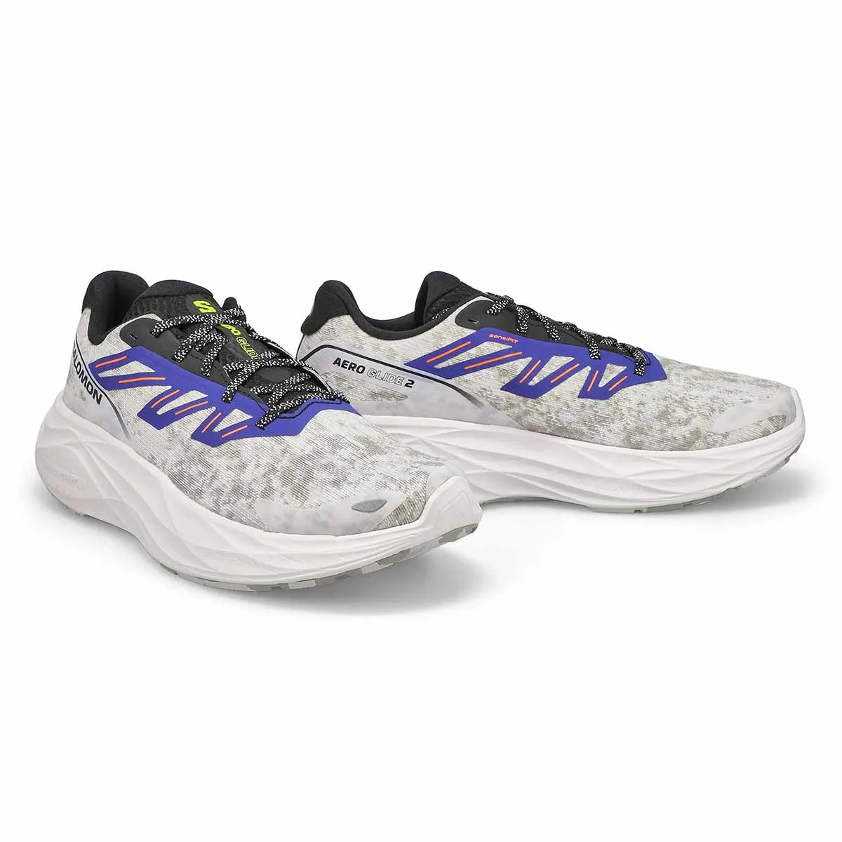Men's Salomon Aero Glide 2 White / Phantom / Spectrum Blu