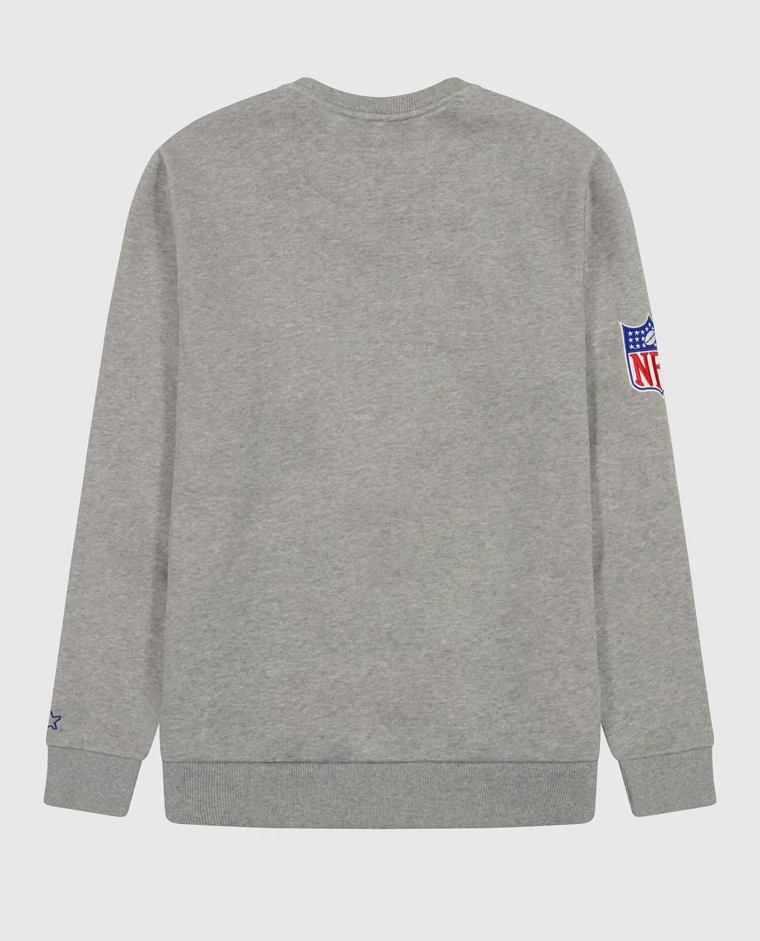 Men's Seattle Seahawks Crew Neck Sweatshirt With Zip Pockets In Heather Grey