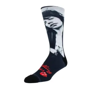 Men's The Rolling Stones Mick 1975 Socks In Black