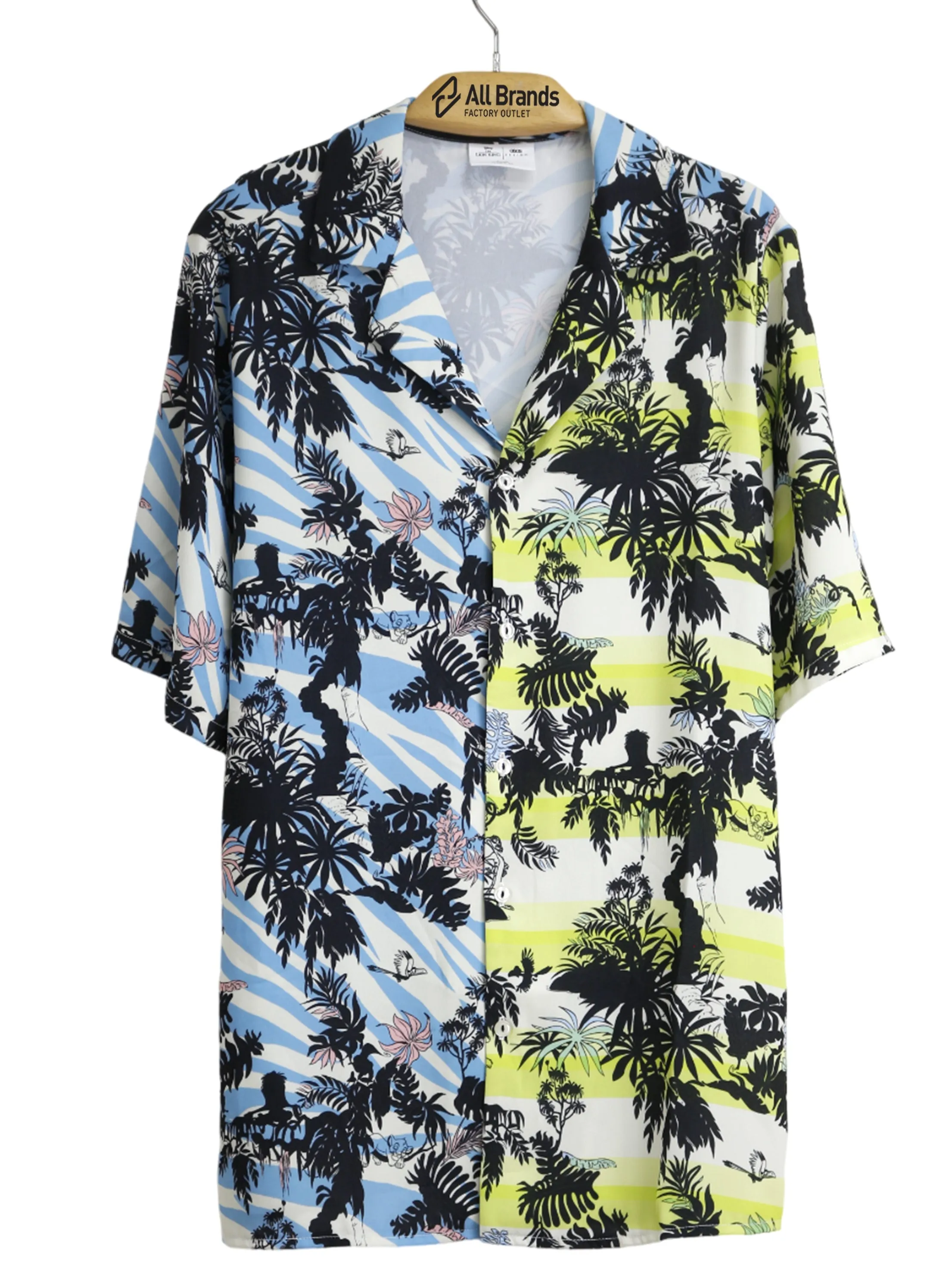 Men's Tropical Printed Chemise,Multi