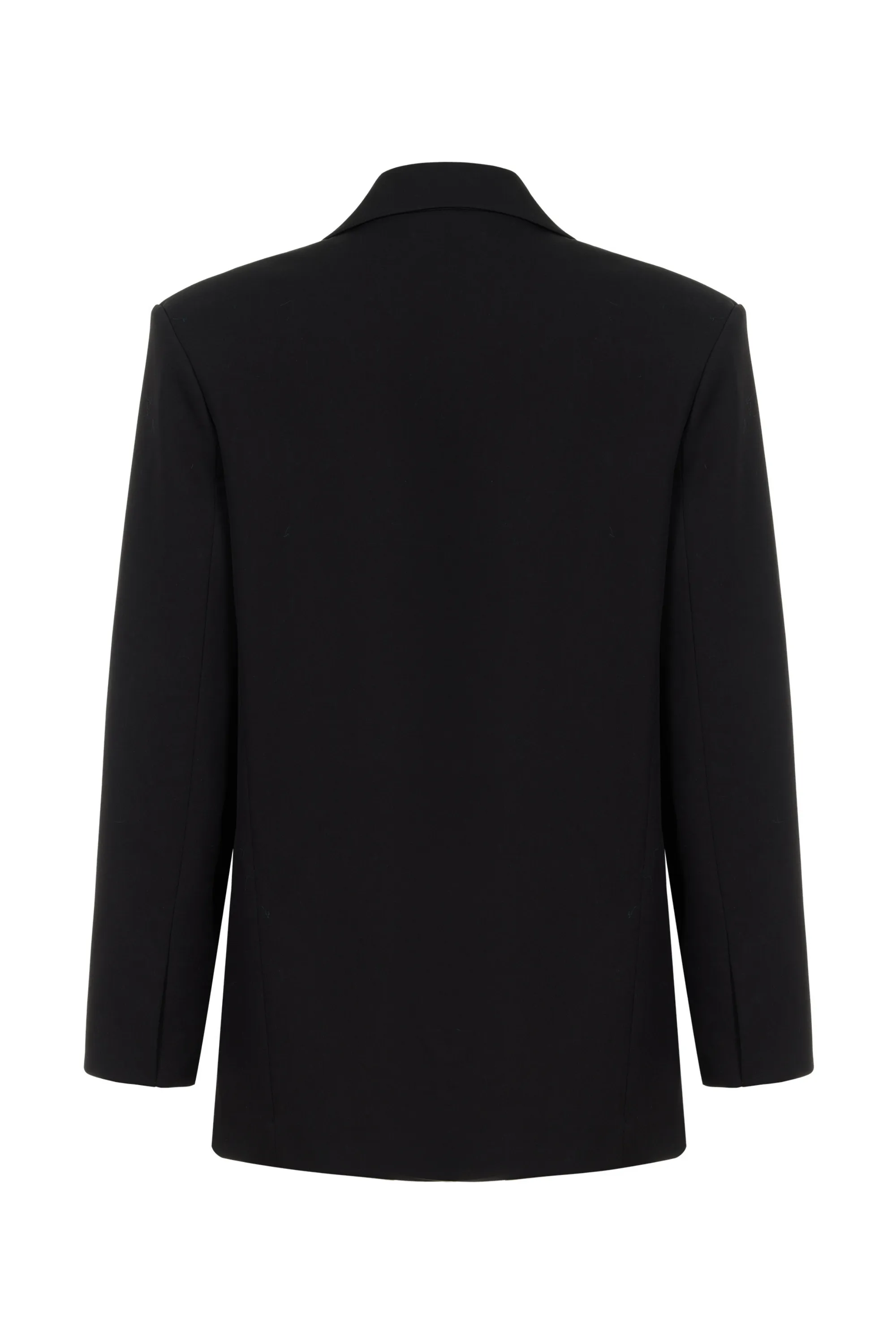 Metallic Letter Detail Blazer