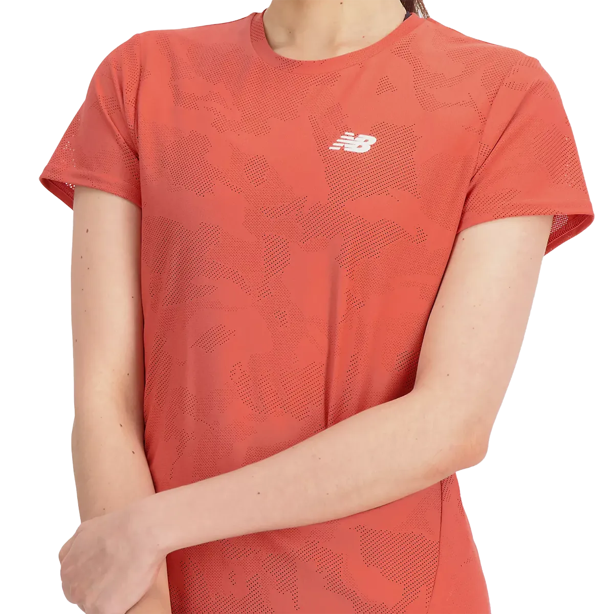 New Balance Women's Q Speed Jacquard Short Sleeve